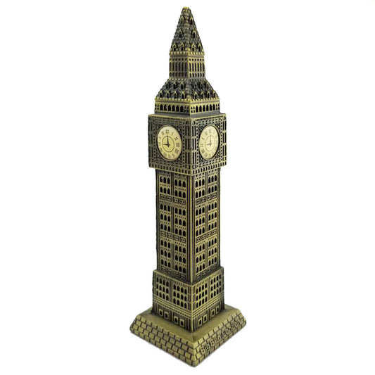 World Famous London Big Ben 3D Metal Building Model – Iconic Landmark Souvenir & Home Decoration