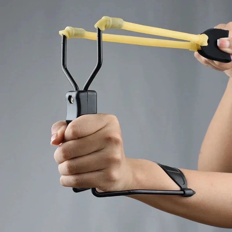 High-Quality Powerful Rubber Slingshot – Precision Outdoor Shooting Catapult for Hunting, Sports & Training