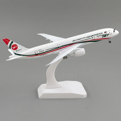 20cm Bangladesh Biman 787 Metal Passenger Airplane Model – Premium Diecast Display Toy
