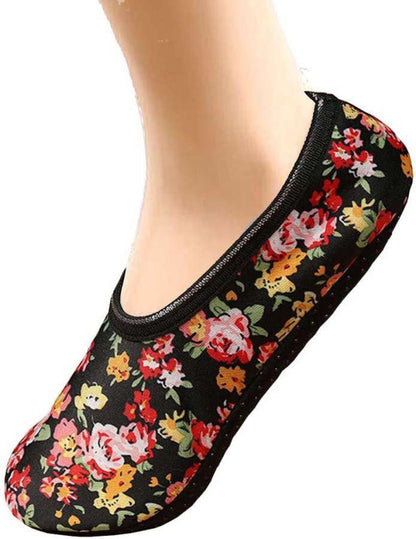 Women’s Warm Slipper Sock Indoor Elastic Socks Anti Slip Floor Socks