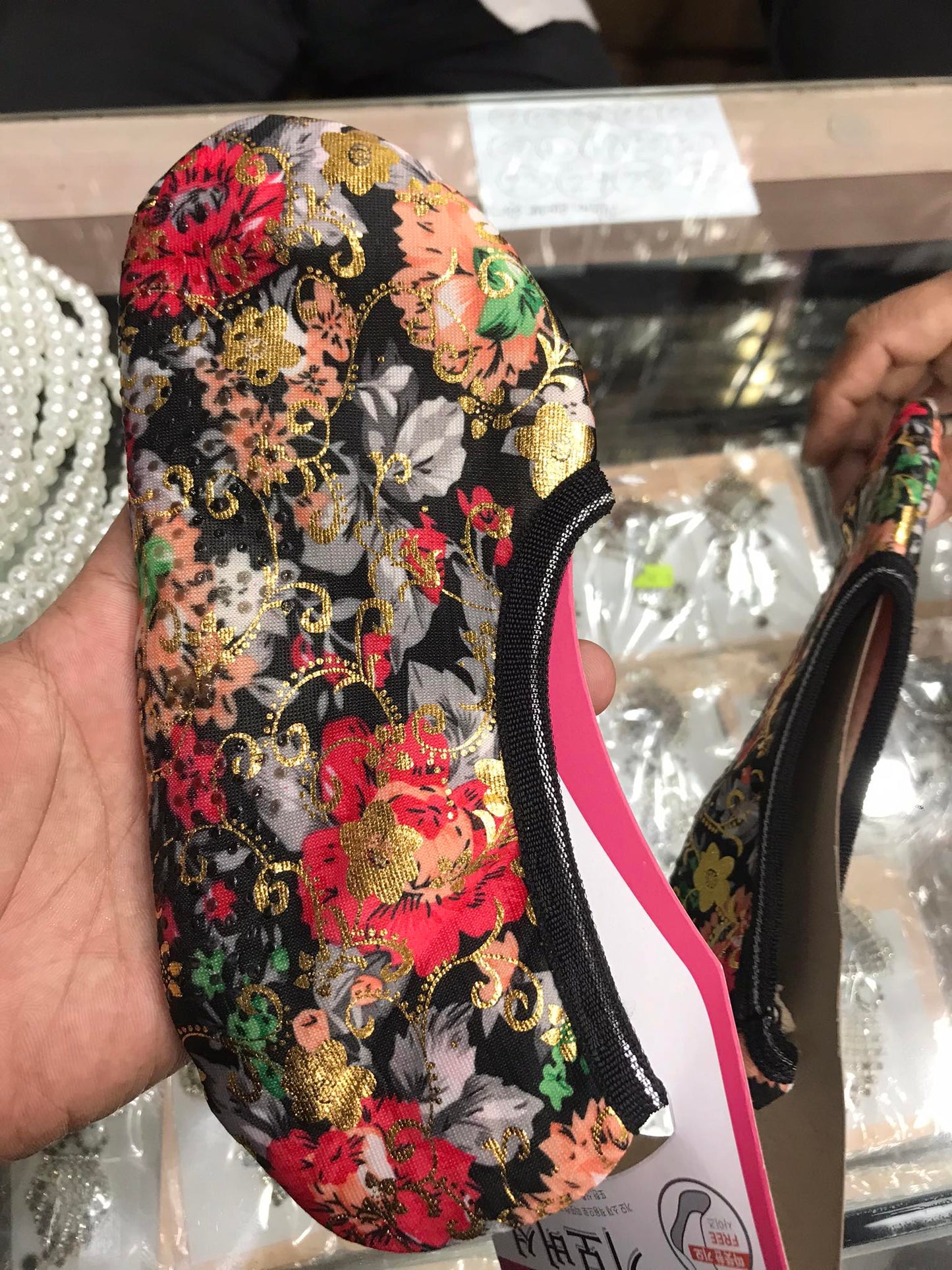 Women’s Warm Slipper Sock Indoor Elastic Socks Anti Slip Floor Socks