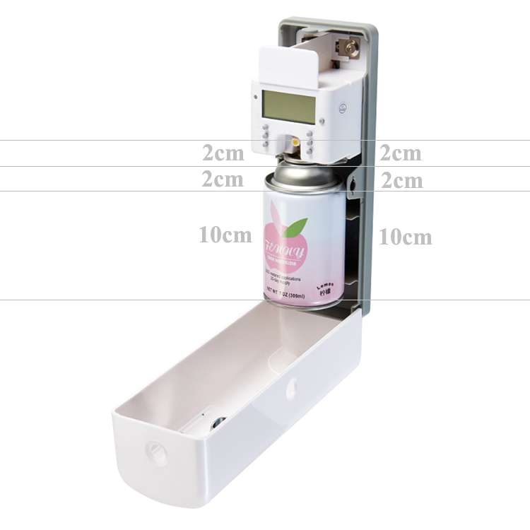 Automatic Perfume Aerosol Dispenser – Battery Operated Air Freshener Spray for Home, Office & Hotel Use  ABS Plastic Room Fragrance Machine