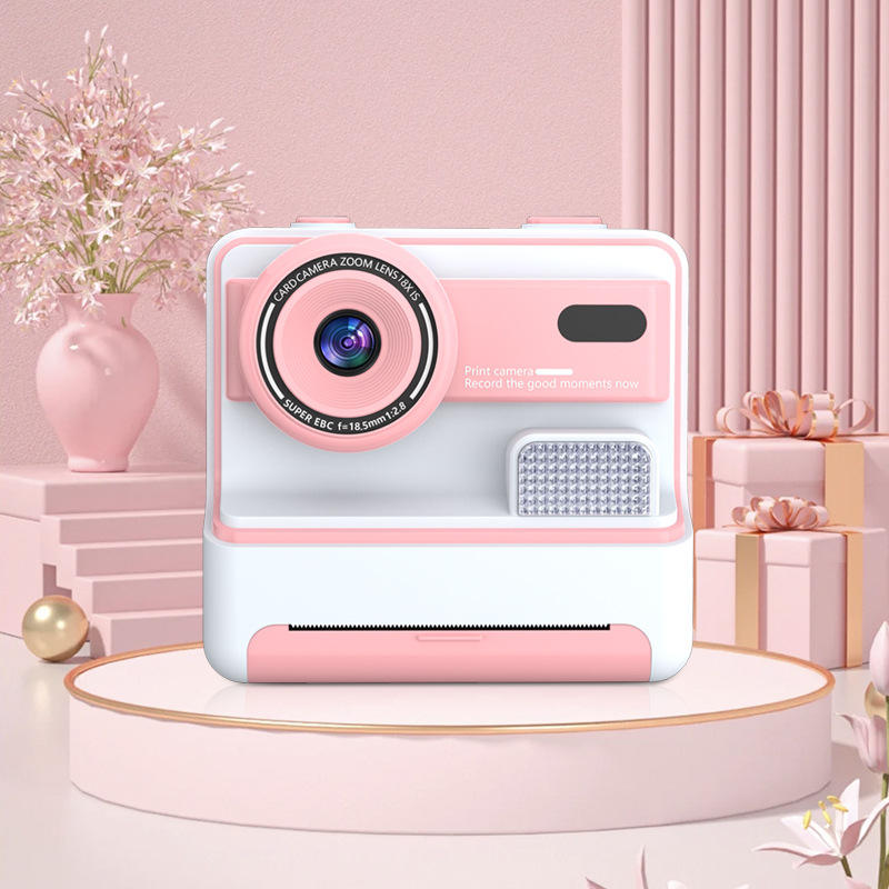 New Kids Dual Lens Instant Thermal Print Retro Camera – Fun Digital Camera with Filter & Full HD Video