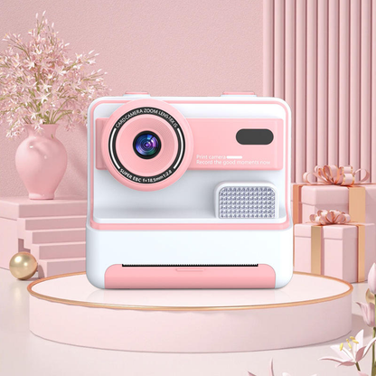 New Kids Dual Lens Instant Thermal Print Retro Camera – Fun Digital Camera with Filter & Full HD Video