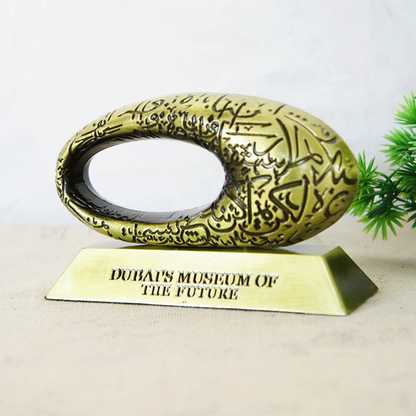 Dubai Museum of the Future Model – Premium Metal Arabic Souvenir Gift