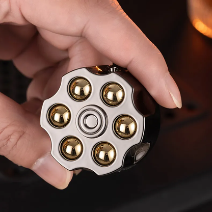 Creative Clip Style Open Flame Lighter Metal Drawing Inflatable Lighter