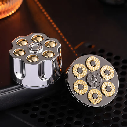 Creative Clip Style Open Flame Lighter Metal Drawing Inflatable Lighter