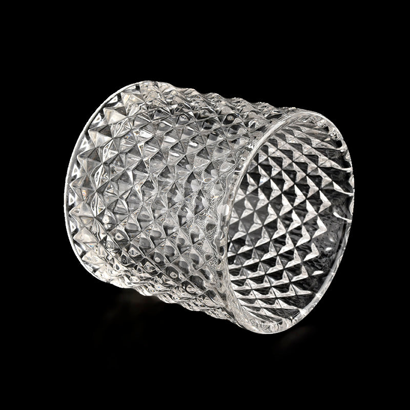 300ml Luxury Clear Glass Candy Jar with Lid – Multi-purpose Sugar, Cookie & Jewelry Storage Jar for Home Décor