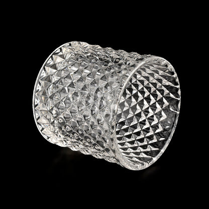 300ml Luxury Clear Glass Candy Jar with Lid – Multi-purpose Sugar, Cookie & Jewelry Storage Jar for Home Décor