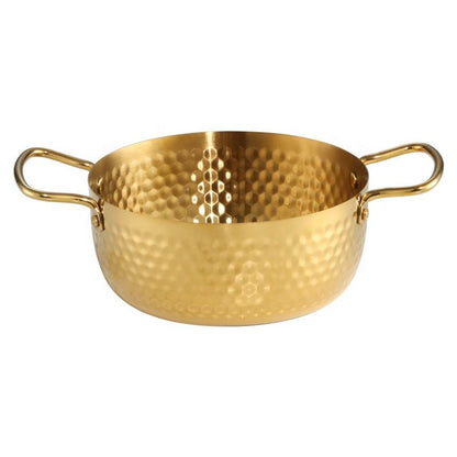 Korean Style 430 Stainless Steel Multifunction Cooking Pot – Large Capacity Soup & Stew Stockpot for Gas & Induction Cooker