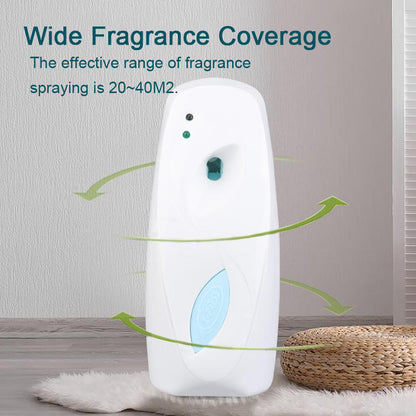 Automatic Air Freshener Spray Dispenser Set – Odor Purifying Fragrance for Home, Office & Car