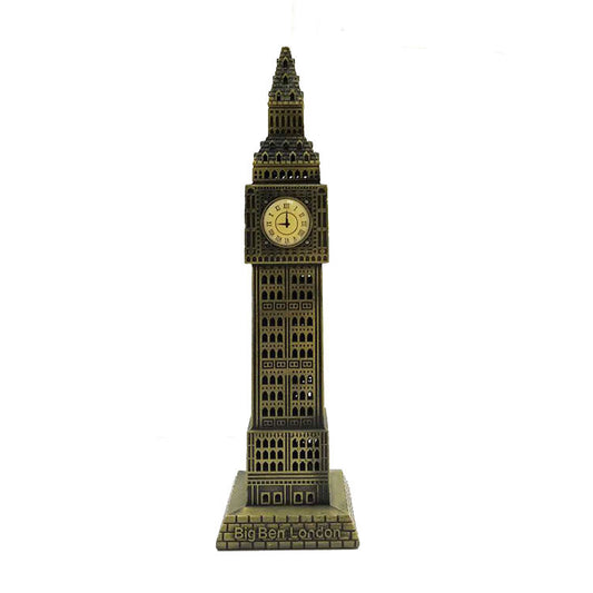 World Famous London Big Ben 3D Metal Building Model – Iconic Landmark Souvenir & Home Decoration
