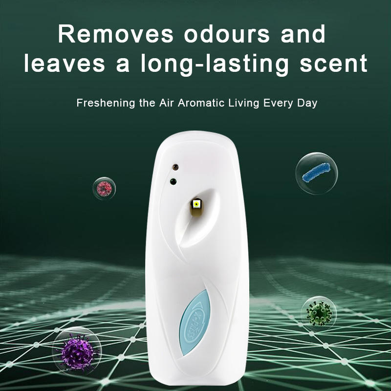 Automatic Air Freshener Spray Dispenser Set – Odor Purifying Fragrance for Home, Office & Car