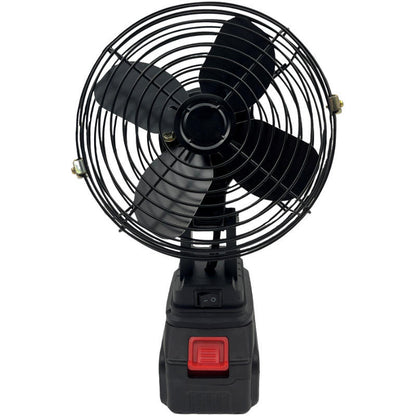 8-Inch Lithium Wireless Portable Fan – Battery Powered Industrial-Grade Cooling Fan for Camping, Home & Restaurant