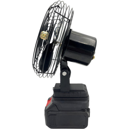 8-Inch Lithium Wireless Portable Fan – Battery Powered Industrial-Grade Cooling Fan for Camping, Home & Restaurant