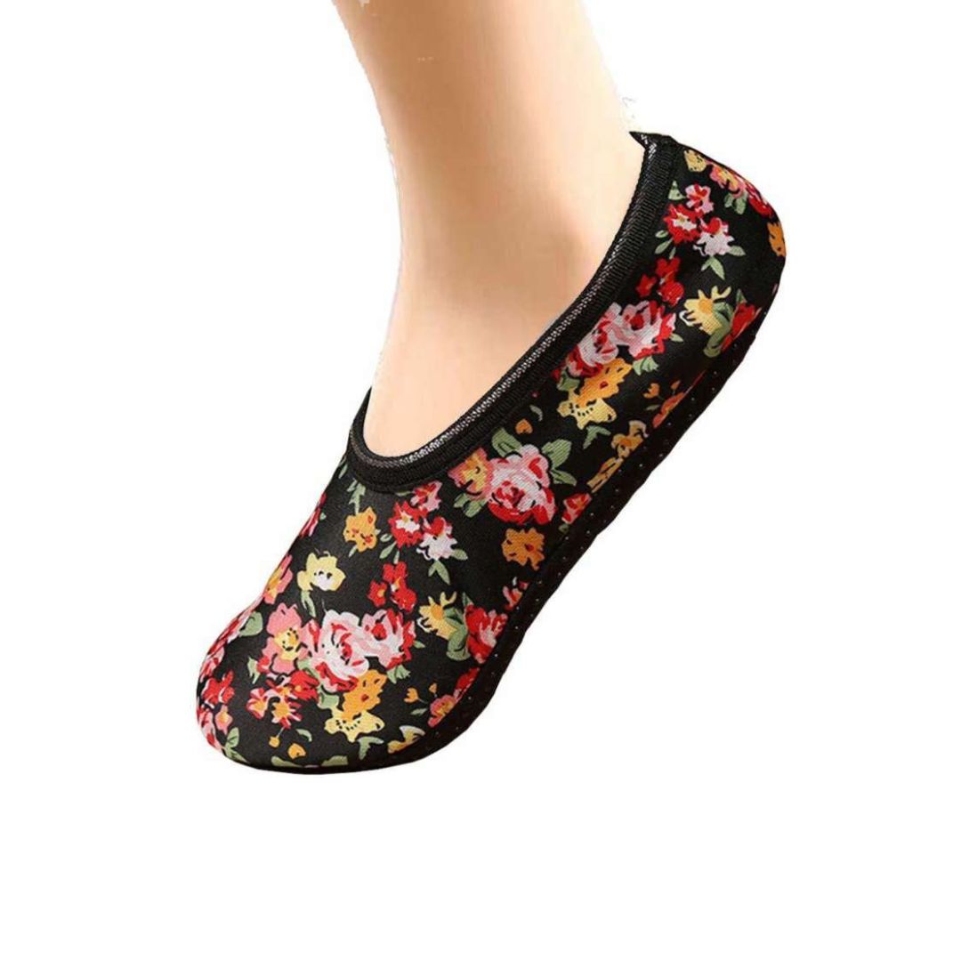 Women’s Warm Slipper Sock Indoor Elastic Socks Anti Slip Floor Socks