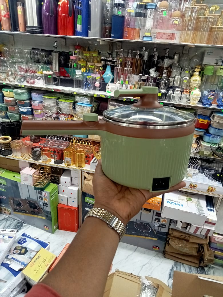 Sonifer 1.2L Stainless Steel Electric Multi Cooker – Mini Soup & Noodle Pot