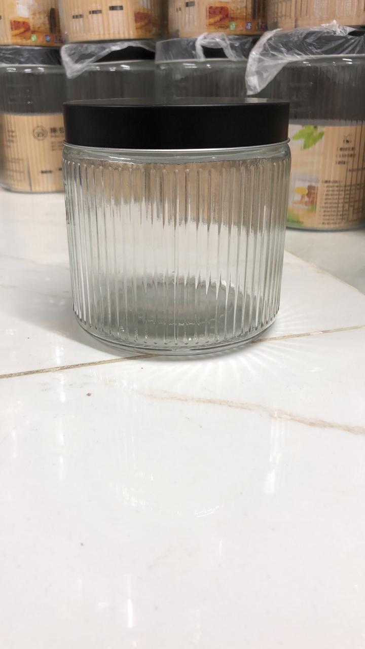 Premium Thickened Glass Storage Jar – 900ml / 1250ml / 1750ml | Airtight & Leak-Proof