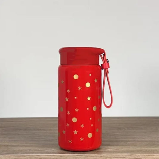 Cute Creative Portable Stainless Steel Insulated Cup 280ml – Thickened Durable 304 Steel Travel Mug (6–12 Hours Thermal Insulation)