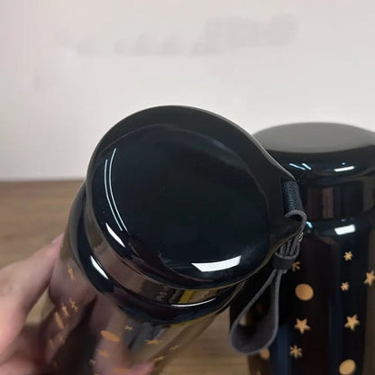 Cute Creative Portable Stainless Steel Insulated Cup 280ml – Thickened Durable 304 Steel Travel Mug (6–12 Hours Thermal Insulation)