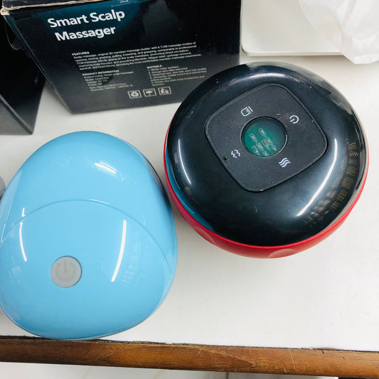 Electric Vacuum Cupping Anti-Cellulite Body Slimming Device with Red Light Heating & Rechargeable Electric Scalp Head Massager – 2 in 1 Health Care Combo