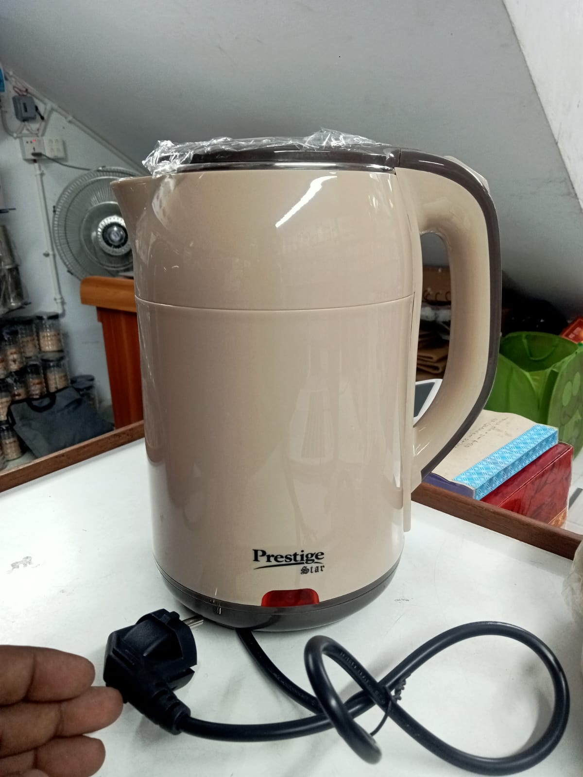 2.0L Capacity Premium Stainless Steel Electric Kettle 1500W Fast Boiling  Hot Water