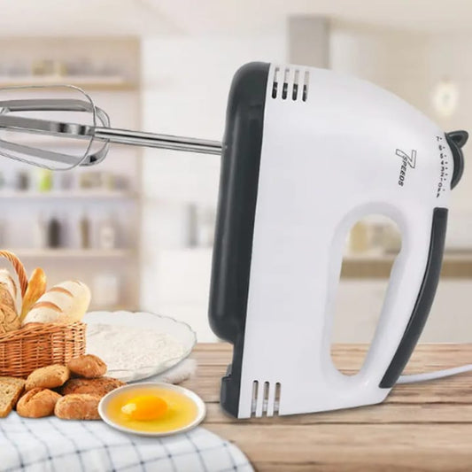 7 Speed Turbo Electric Hand Mixer 260W – High Quality Egg Beater, Whisk & Dough Mixer for Home Kitchen Baking (220V)
