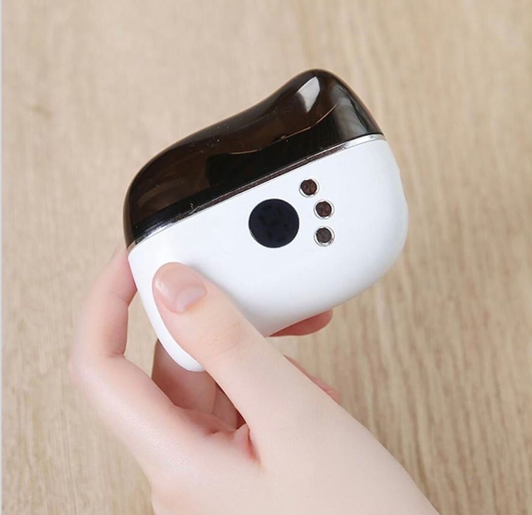 3-in-1 Rechargeable Electric Nail Clipper with Double-Head Nail Lamp – Automatic Nail Trimmer for Baby, Adult & Child (USB Charging, Stainless Steel