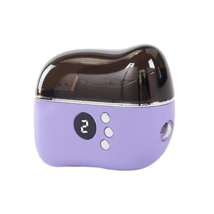 3-in-1 Rechargeable Electric Nail Clipper with Double-Head Nail Lamp – Automatic Nail Trimmer for Baby, Adult & Child (USB Charging, Stainless Steel