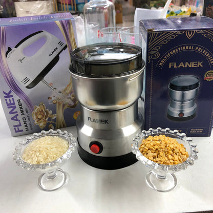 2-in-1 Electric Kitchen Combo – 300g Spices & Coffee Grinder + 7-Speed Handheld Egg Beater Mixer