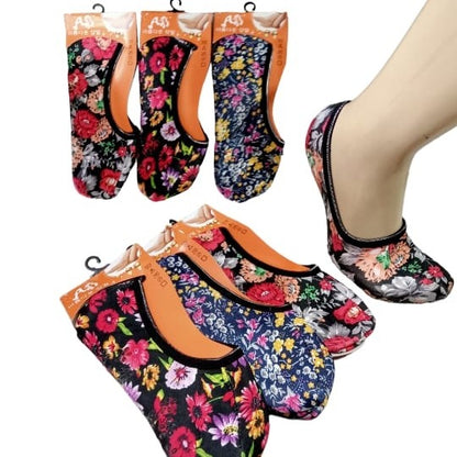 Women’s Warm Slipper Sock Indoor Elastic Socks Anti Slip Floor Socks