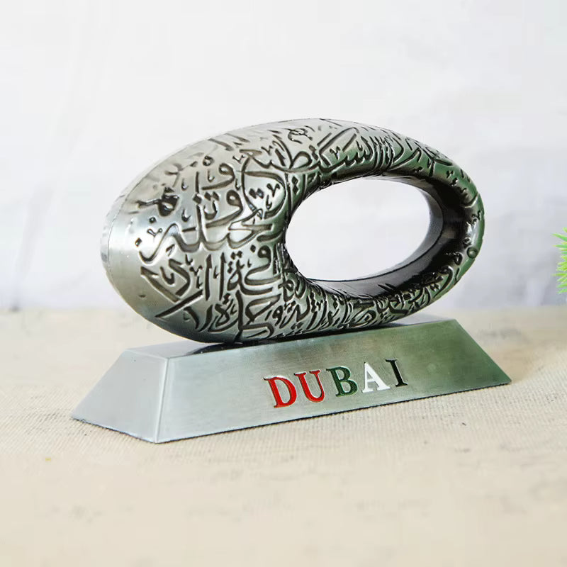 Dubai Museum of the Future Model – Premium Metal Arabic Souvenir Gift